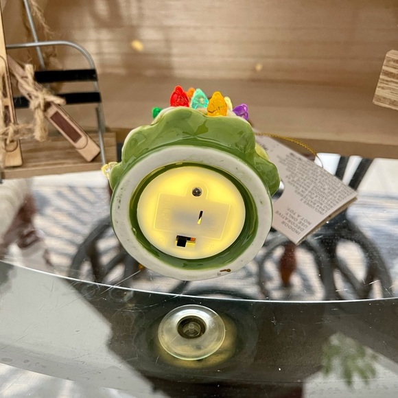 Light up Ceramic Retro Christmas Tree Ornament nwt - Picture 7 of 12